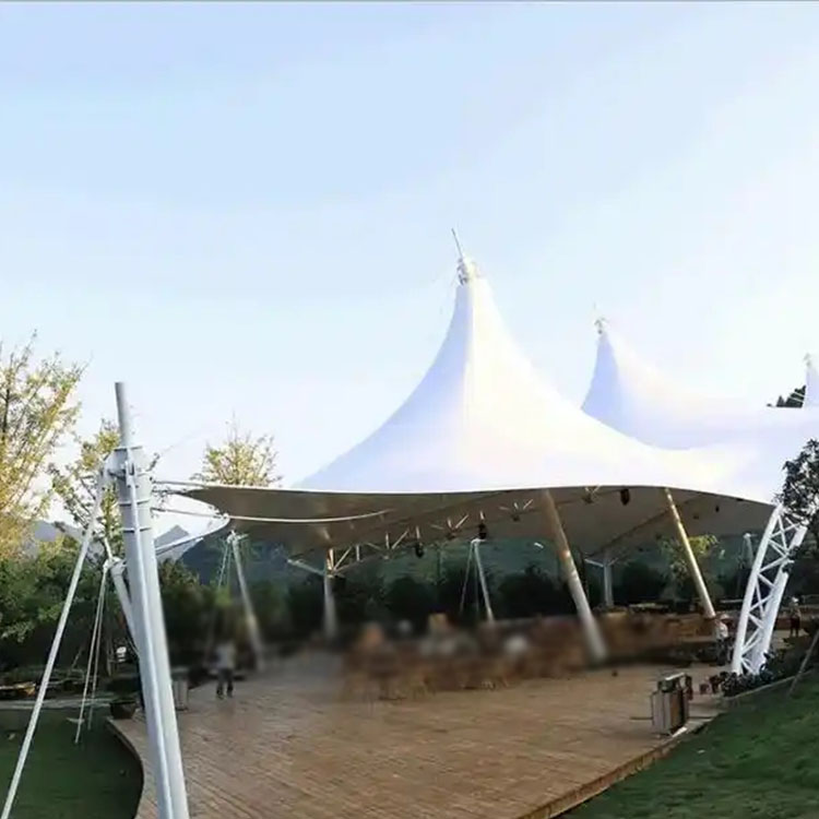 永胜县膜结构景观棚