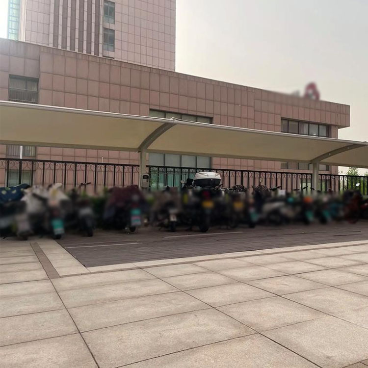 永胜县膜结构电动车棚